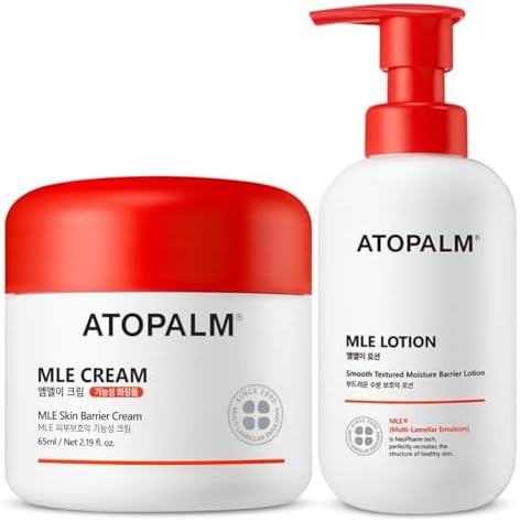 MLE Eczema Cream + MLE Lotion Bundle, 2-piece set